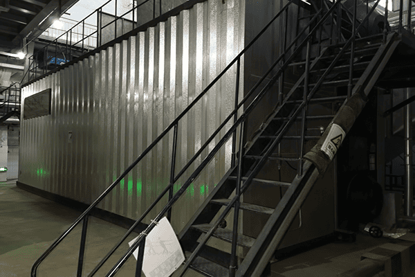 济南某制药公司使用方快锅炉一台水管蒸汽锅炉